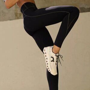 Free People Level Up Hi Rise Leggings Black Size Small NWT